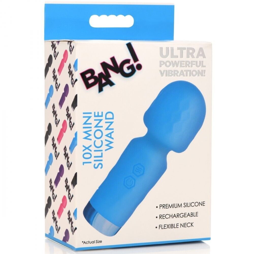 Mini masajeador x10 azul