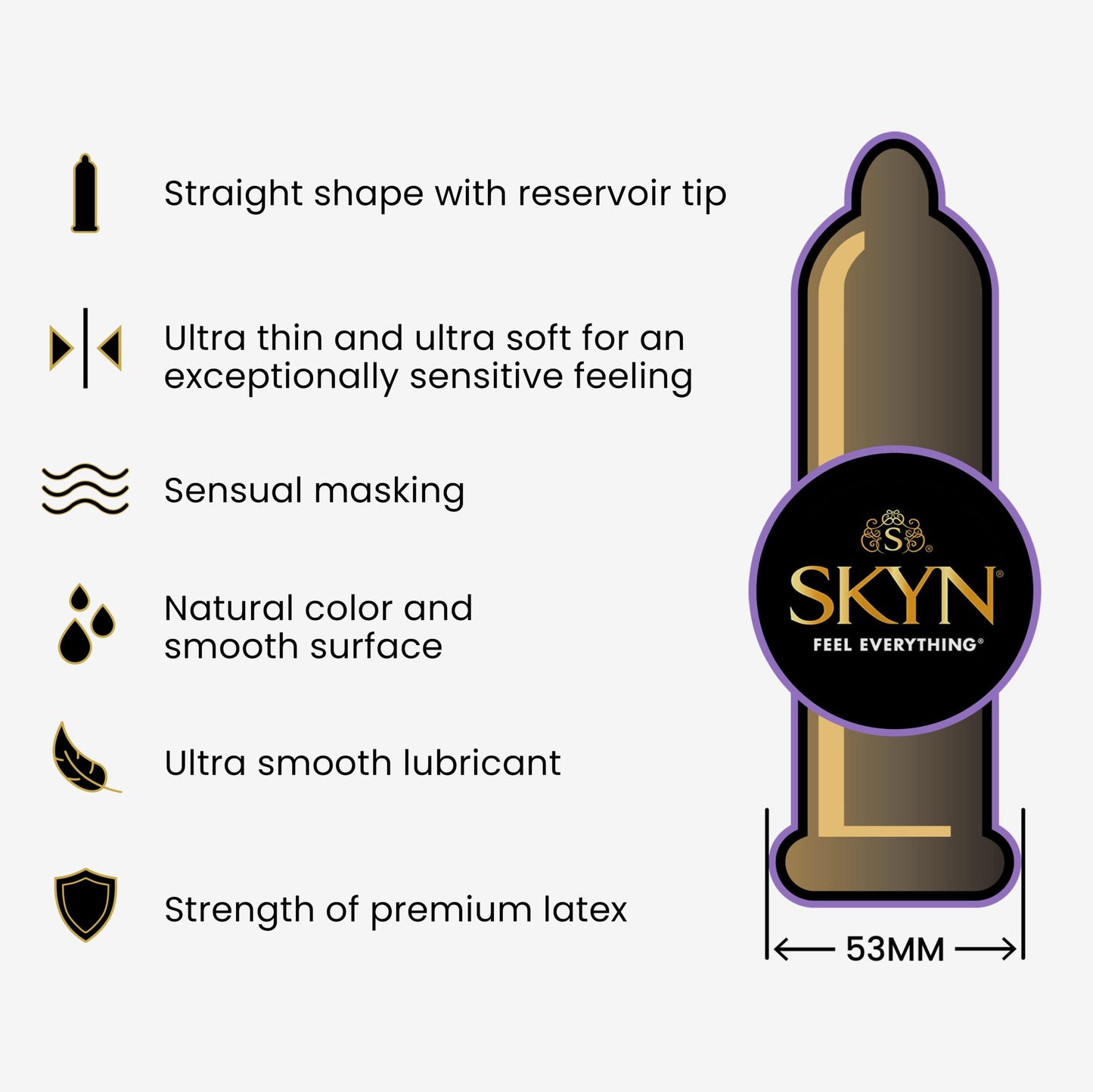 Condón sin látex SKYN Elite
