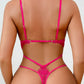 Body de encaje lineal